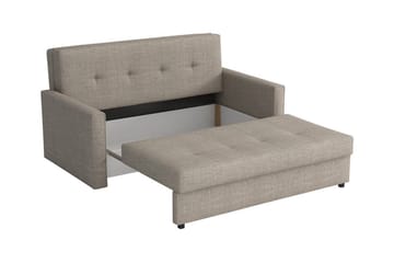 Denegal 2-sits liten bäddsoffa i Plysch - Grön - Möbler - Soffa - Bäddsoffa