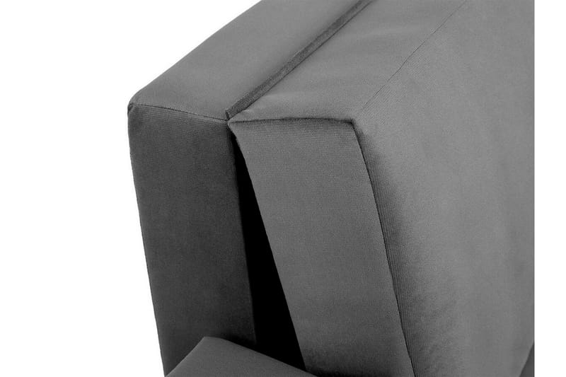 Denegal 2-sits liten bäddsoffa i Plysch - Grå - Möbler - Soffa - Bäddsoffa