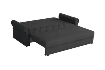 Denegal 2-sits liten bäddsoffa i Plysch - Grön - Möbler - Soffa - Bäddsoffa