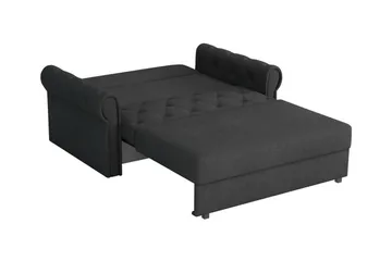 Denegal 2-sits liten bäddsoffa i Plysch - Grön - Möbler - Soffa - Bäddsoffa