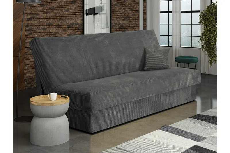 Denegal 3-sits Bäddsoffa Dark grey - Möbler - Soffa - Bäddsoffa