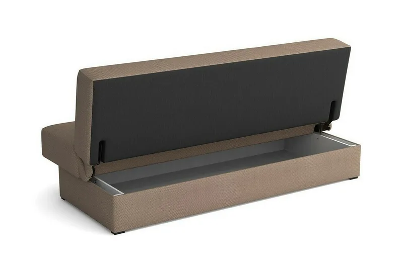 Denegal 3-sits Bäddsoffa Dark grey - Möbler - Soffa - Bäddsoffa