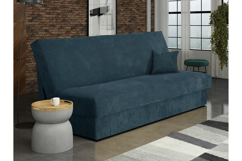 Denegal 3-sits Bäddsoffa NO_BRAND Dark Blue/Marine - Möbler - Soffa - Bäddsoffa