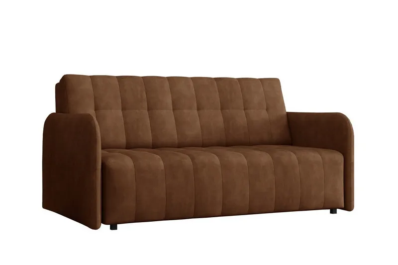 Denegal 3-sits Bäddsoffa NO_BRAND Dark brown - Möbler - Soffa - Bäddsoffa
