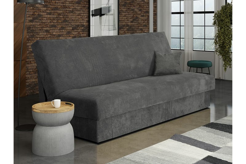 Denegal 3-sits Bäddsoffa NO_BRAND Dark grey - Möbler - Soffa - Bäddsoffa
