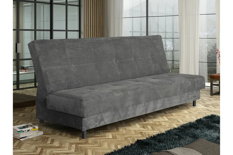 Denegal 3-sits Bäddsoffa NO_BRAND Dark grey - Möbler - Soffa - Bäddsoffa