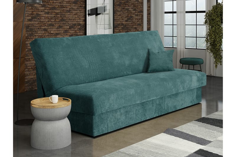 Denegal 3-sits Bäddsoffa NO_BRAND Dark Turquoise - Möbler - Soffa - Bäddsoffa