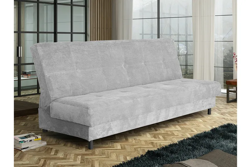 Denegal 3-sits Bäddsoffa NO_BRAND Light grey/Dark grey - Möbler - Soffa - Bäddsoffa