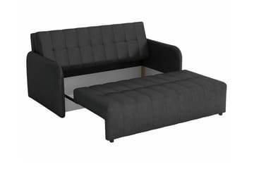 Denegal 3-sits Framåtbäddad Bäddsoffa 152x196 cm med Förvaring i Tyg - Taupe - Möbler - Soffa - Bäddsoffa