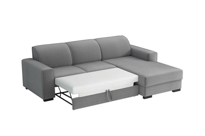 Denegal 3-sits Hörnbäddsoffa beige - Möbler - Soffa - Bäddsoffa