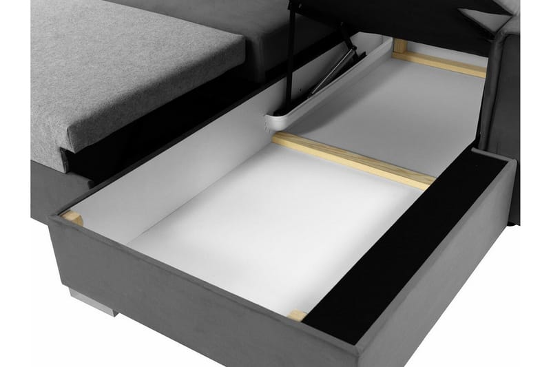 Denegal 3-sits Hörnbäddsoffa beige - Möbler - Soffa - Bäddsoffa