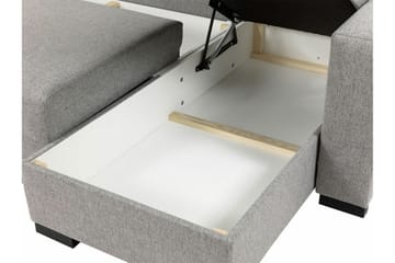 Denegal 3-sits Hörnbäddsoffa - Blå - Möbler - Soffa - Bäddsoffa