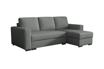 Denegal 3-sits Hörnbäddsoffa - Mörkgrå - Möbler - Soffa - Bäddsoffa