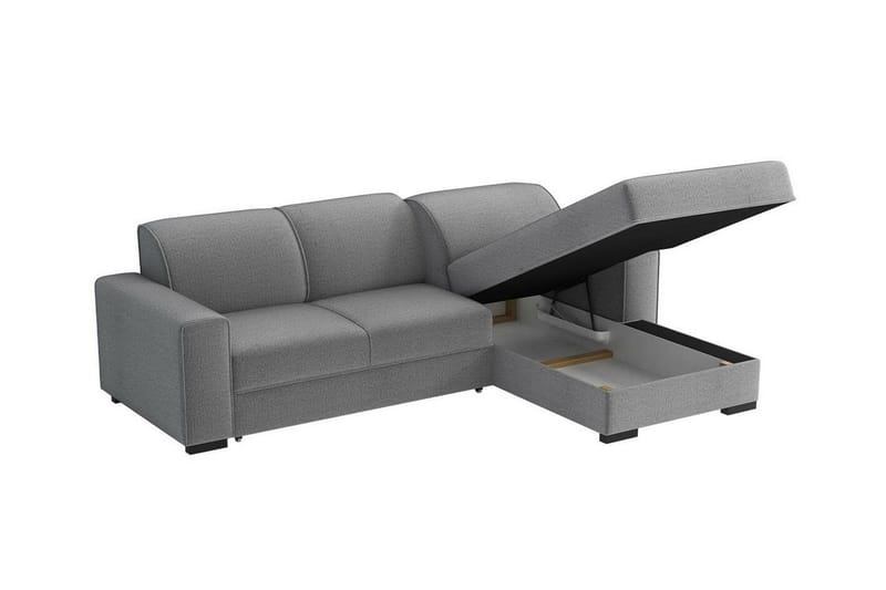 Denegal 3-sits Hörnbäddsoffa NO_BRAND beige - Möbler - Soffa - Bäddsoffa