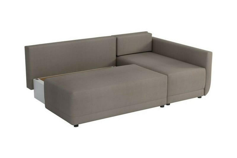 Denegal 3-sits Hörnbäddsoffa NO_BRAND Dark grey - Möbler - Soffa - Bäddsoffa