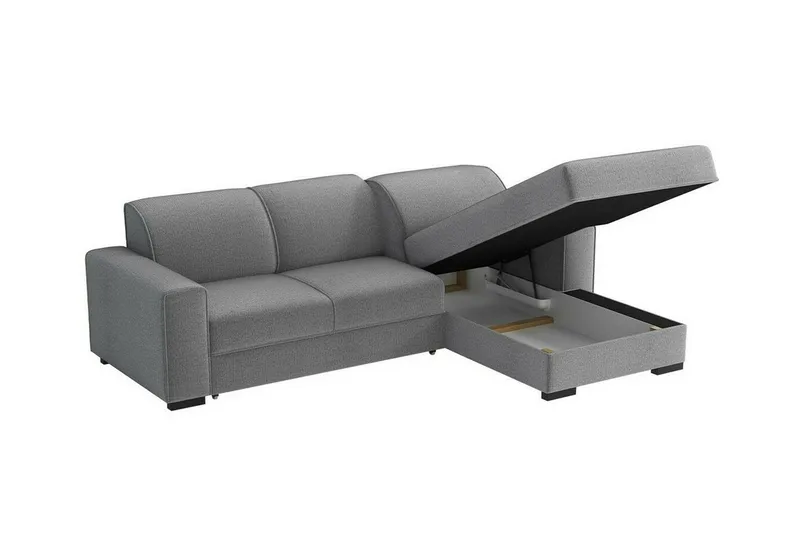 Denegal 3-sits Hörnbäddsoffa NO_BRAND Green - Möbler - Soffa - Bäddsoffa