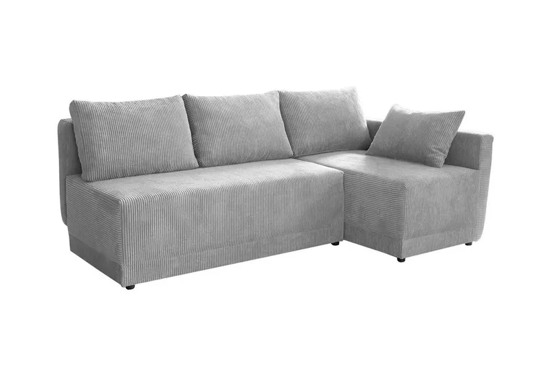Denegal 3-sits Hörnbäddsoffa NO_BRAND Light grey/Dark grey, undefined