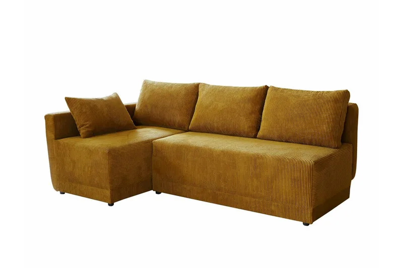 Denegal 3-sits Hörnbäddsoffa NO_BRAND Yellow, undefined