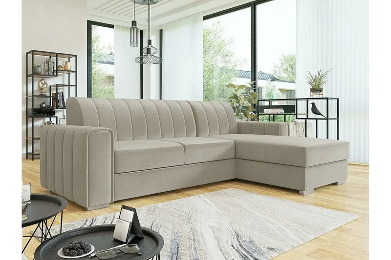 Denegal 3-sits Hörnbäddsoffa - Möbler - Soffa - Bäddsoffa