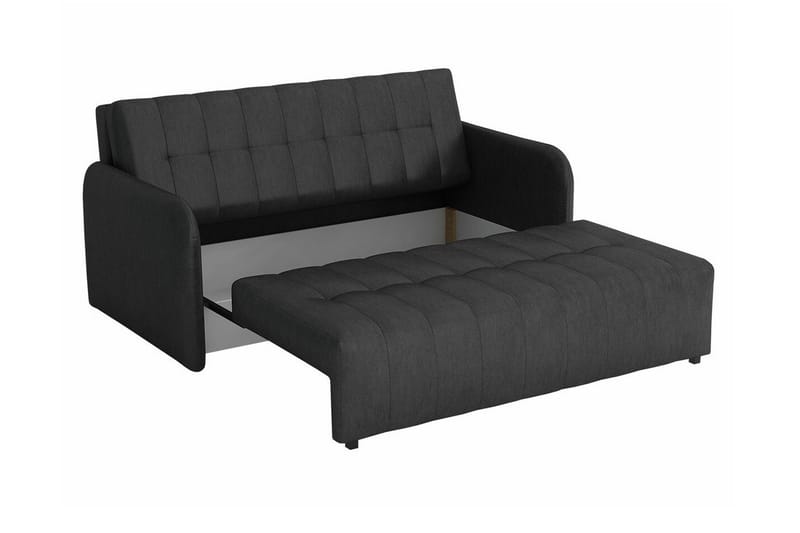 Denegal liten 3-sits Bäddsoffa Framåtbäddad i Mocka - Brun - Möbler - Soffa - Bäddsoffa