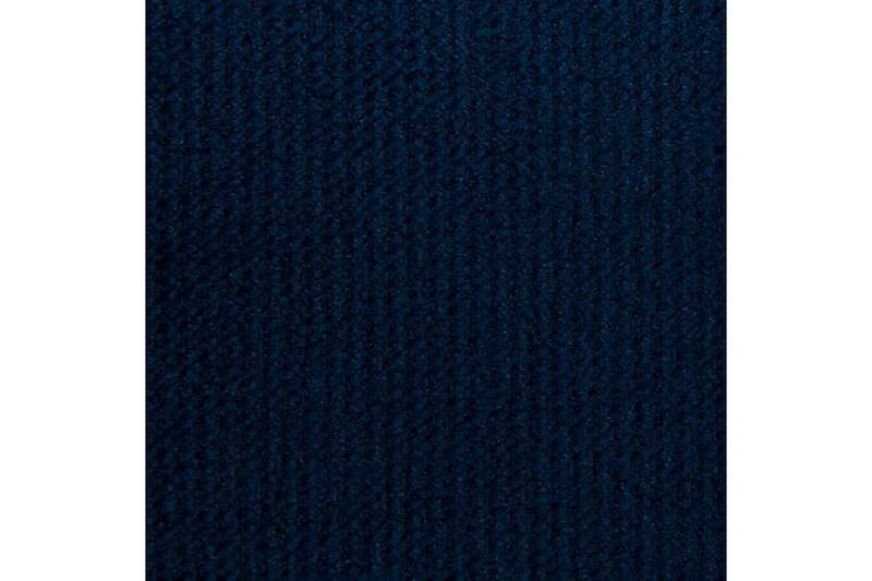 Denegal liten 3-sits Bäddsoffa Längsbäddad i Plysch - Mörkblå - Möbler - Soffa - Bäddsoffa