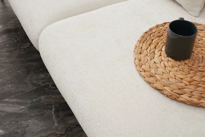 Devika Bäddsoffa m. Divan 4-sits - Ljusbeige - Möbler - Soffa - Bäddsoffa