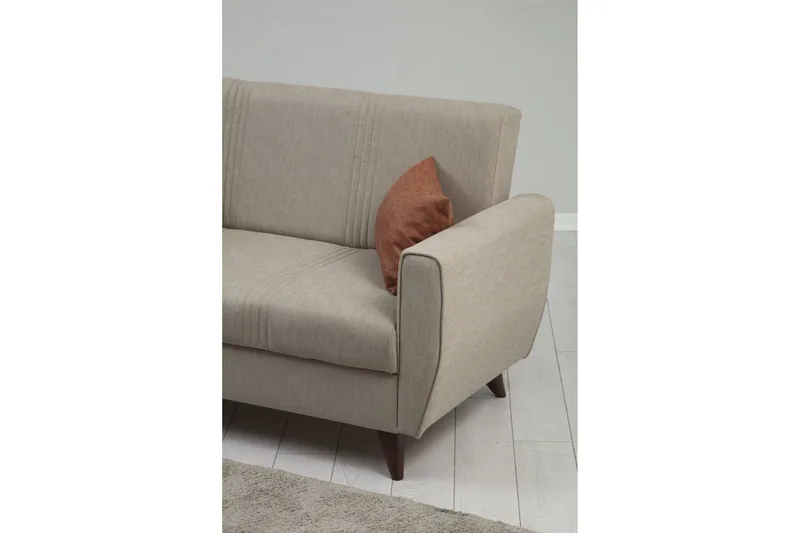 Dewan Bäddsoffa 2-sits - Beige - Möbler - Soffa - Bäddsoffa