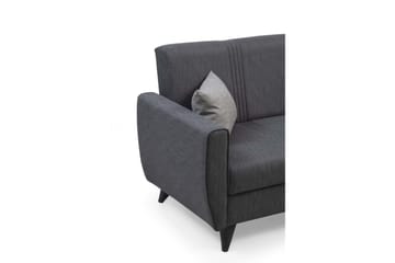 Dewan Bäddsoffa 2-sits - Mörkgrå - Möbler - Soffa - Bäddsoffa