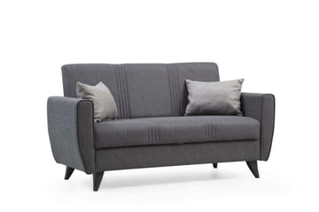 Dewan Bäddsoffa 2-sits - Mörkgrå - Möbler - Soffa - Bäddsoffa