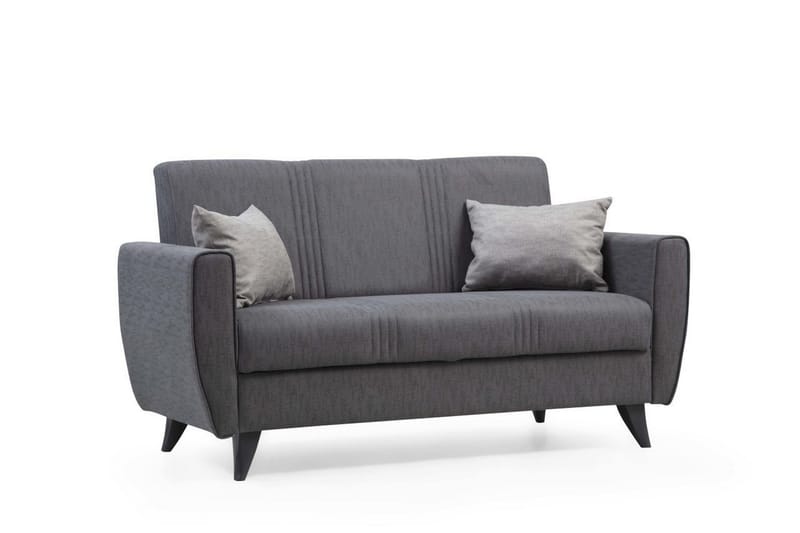 Dewan Bäddsoffa 2-sits - Mörkgrå - Möbler - Soffa - Bäddsoffa