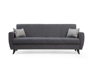 Dewan Bäddsoffa 3-sits - Mörkgrå - Möbler - Soffa - Bäddsoffa