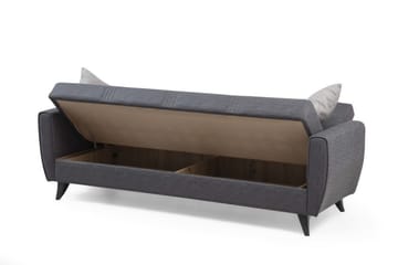 Dewan Bäddsoffa 3-sits - Mörkgrå - Möbler - Soffa - Bäddsoffa