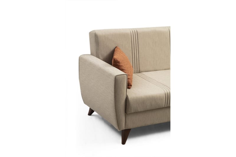 Dewan Bäddsoffa m. Divan 3-sits - Beige - Möbler - Soffa - Bäddsoffa