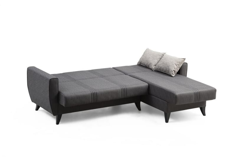 Dewan Bäddsoffa m. Divan 3-sits - Mörkgrå - Möbler - Soffa - Bäddsoffa