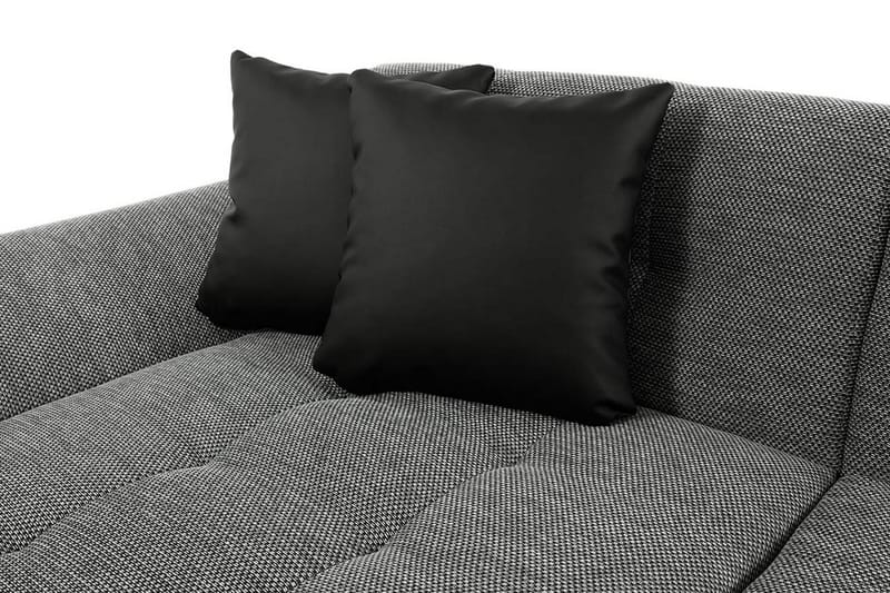 Dewitt 3-sits Bäddsoffa - Grå - Bäddsoffa - Skinnsoffor - U bäddsoffa - Bäddsoffa divan