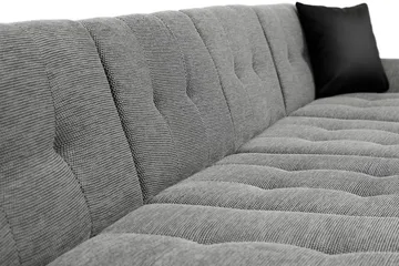 Dewitt 3-sits Bäddsoffa i Tyg och Läder - Vit|Grå - Möbler - Soffa - Bäddsoffa