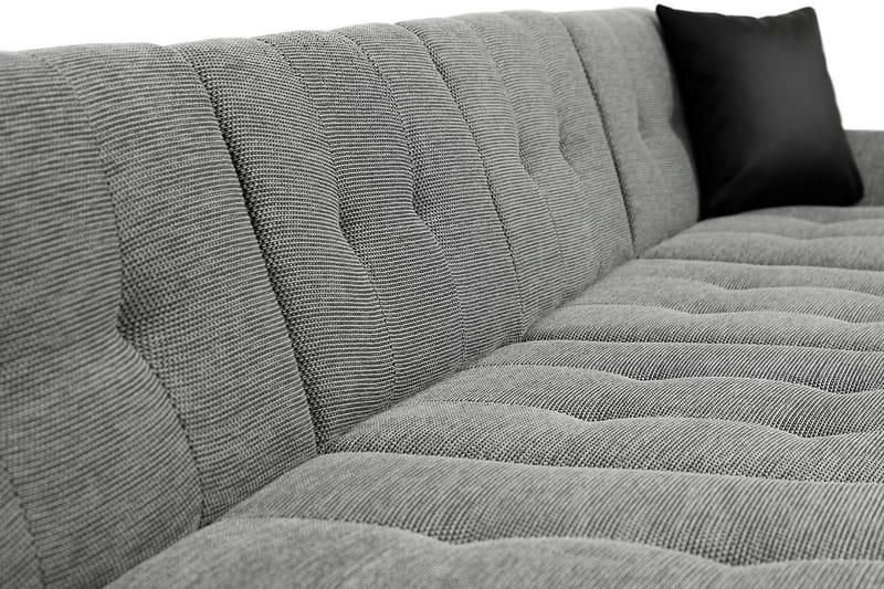 Dewitt 3-sits Bäddsoffa - Röd/Grå/Vit - Bäddsoffa - Skinnsoffor - Sammetssoffa - U bäddsoffa - Bäddsoffa divan