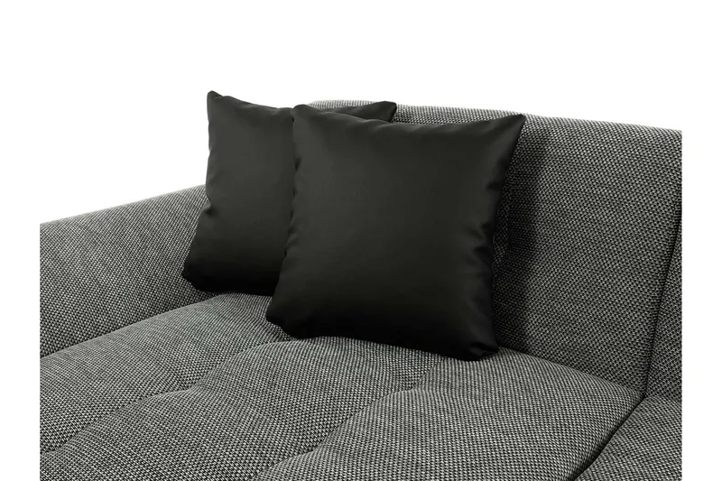 Dewitt 3-sits Bäddsoffa - Svart - Möbler - Soffa - Bäddsoffa