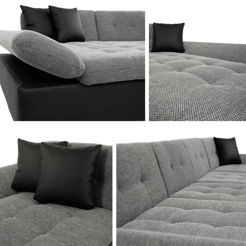 Dewitt 5-sits U-Bäddsoffa med förvaring - Möbler - Soffa - Bäddsoffa