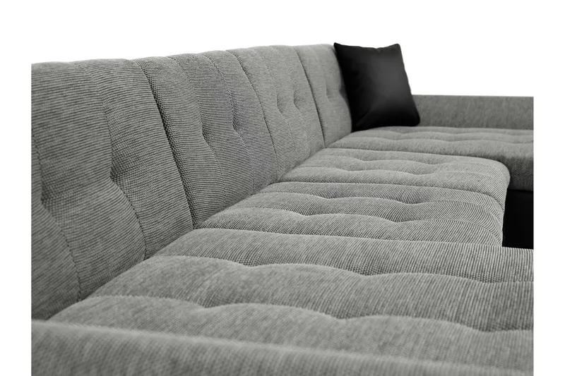Dewitt Bäddsoffa Dubbeldivan 5-sits - Grå - Möbler - Soffa - Bäddsoffa