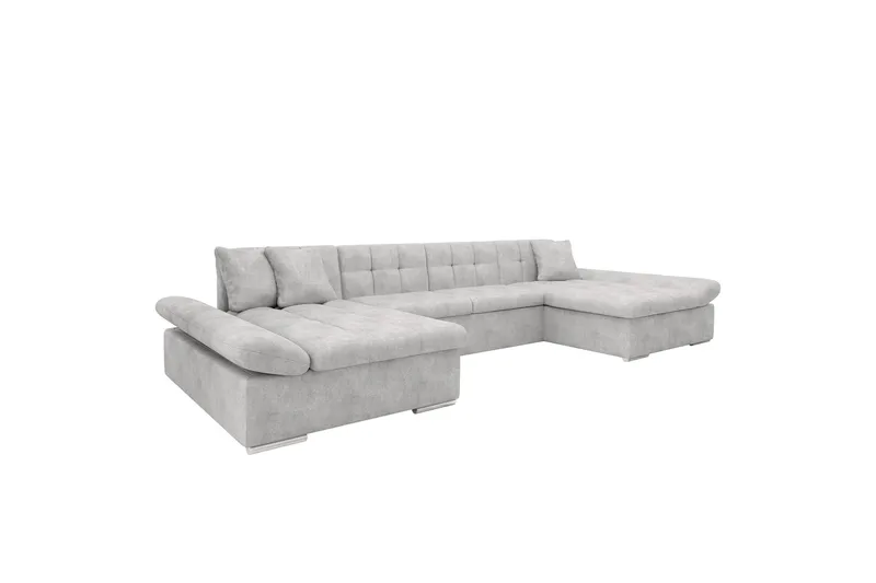 Dewitt Bäddsoffa Dubbeldivan 5-sits - Grå - Möbler - Soffa - Bäddsoffa