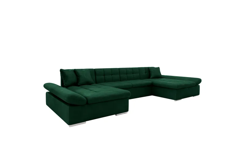 Dewitt Bäddsoffa Dubbeldivan 5-sits, Grön