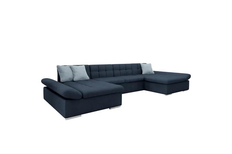 Dewitt Bäddsoffa Dubbeldivan 5-sits - Marinblå - Möbler - Soffa - Bäddsoffa