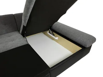 Dewitt U-formad 5-sits Bäddsoffa med förvaring - Ljusgrå - Möbler - Soffa - Bäddsoffa