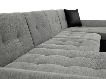 Dewitt U-formad 5-sits Bäddsoffa med förvaring - vit - Möbler - Soffa - Bäddsoffa