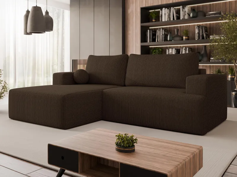 Deylor 3-sits Bäddsoffa med divan och förvaring - Möbler - Soffa - Bäddsoffa