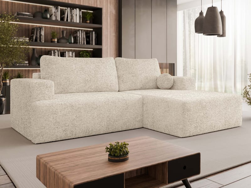 Deylor 3-sits Bäddsoffa med divan - Möbler - Soffa - Bäddsoffa