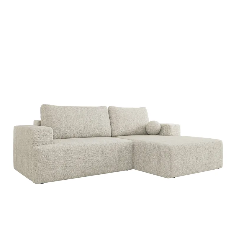 Deylor Bäddsoffa med Divan 3-sits, Beige