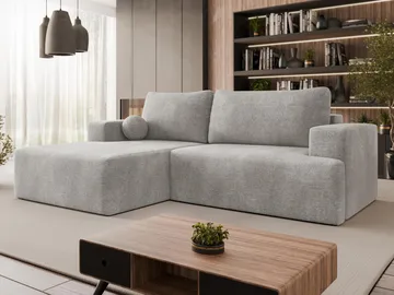 Deylor Bäddsoffa med Divan 3-sits - Grå - Möbler - Soffa - Bäddsoffa