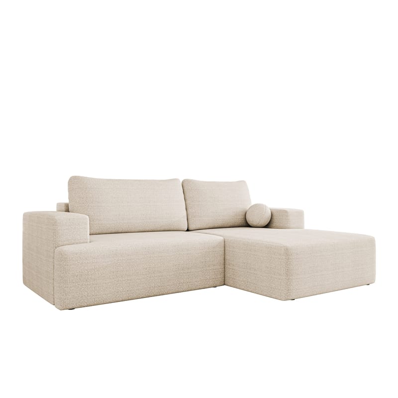 Deylor Bäddsoffa med Divan 3-sits - Vit - Möbler - Soffa - Bäddsoffa